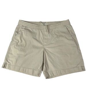 Abercrombie & Fitch Men's Casual Cotton Drawstring Shorts Size XL Beige